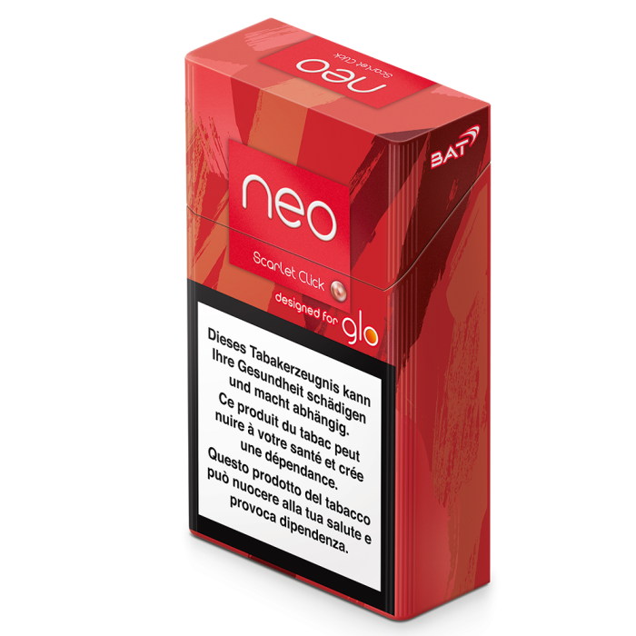 oprindelse det er nytteløst ustabil neo™ Scarlet Click - tobacco stick for heating | glo Switzerland