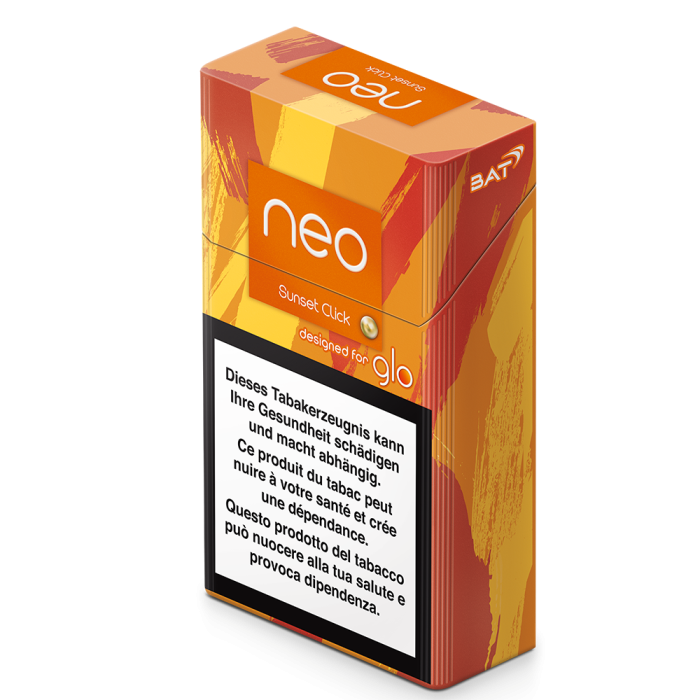 neo™ Sunset Click - tobacco stick for heating