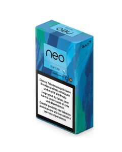 Pack of neo™ tobacco sticks Ice Click Left Side view