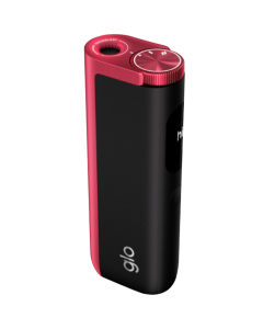 glo™ Hyper Pro Tobacco Heater in Ruby Black colour