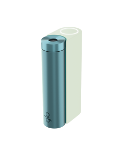 glo™ HYPER X2 Tobacco Heater device in mint blue-green