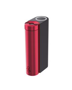 glo™ HYPER X2 Tobacco Heater device in black and red