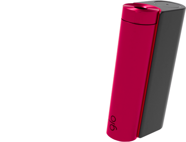 The glo Hyper X2 tobacco Heater in red and black after cleaning